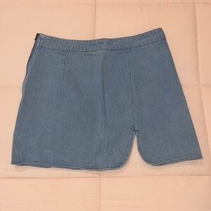 Nomad Denim Mini Skirt - Light Blue